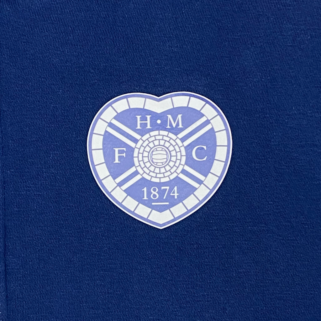 Heart of Midlothian Full-Zip Hoodie Navy | Medium