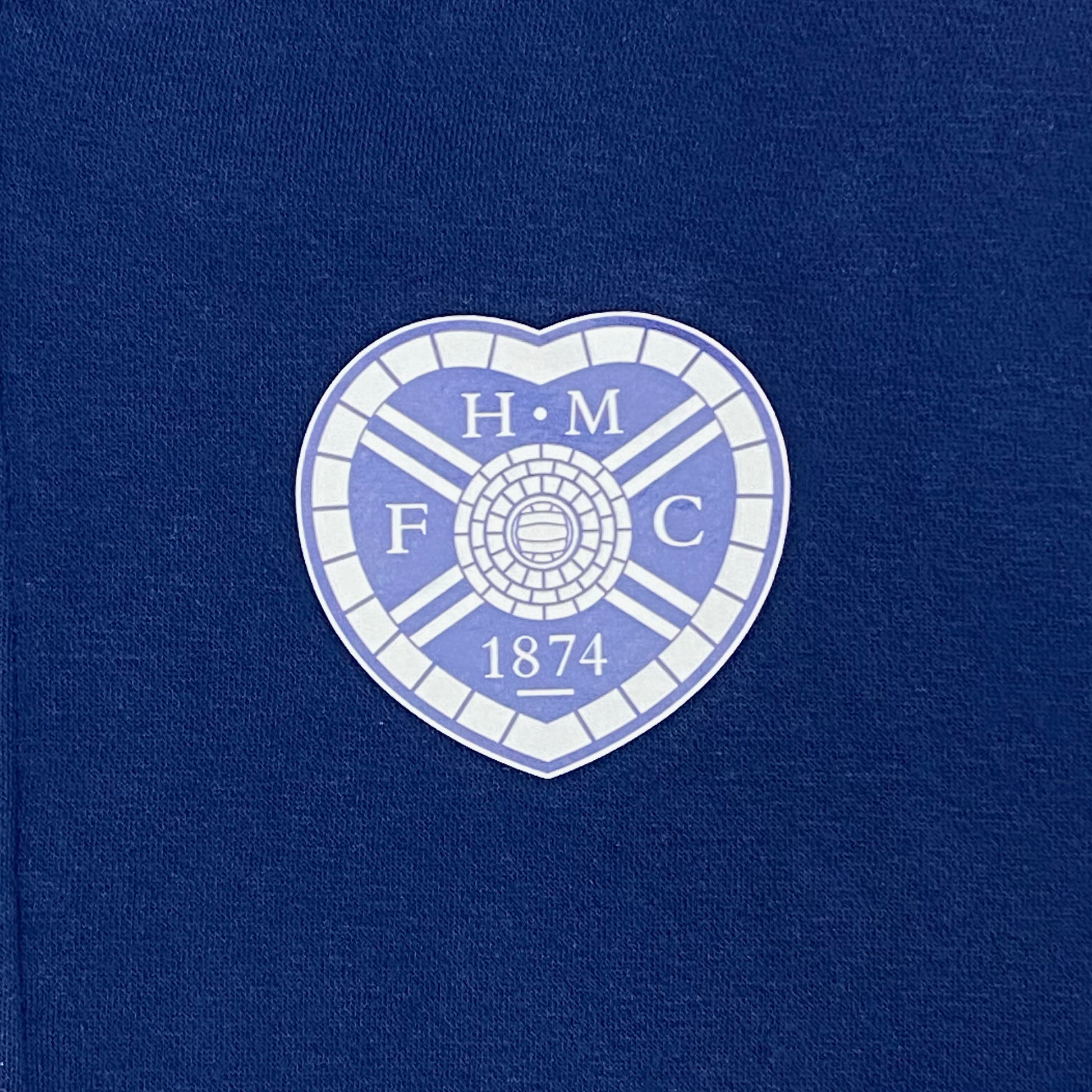 Heart of Midlothian Full-Zip Hoodie Navy | Medium