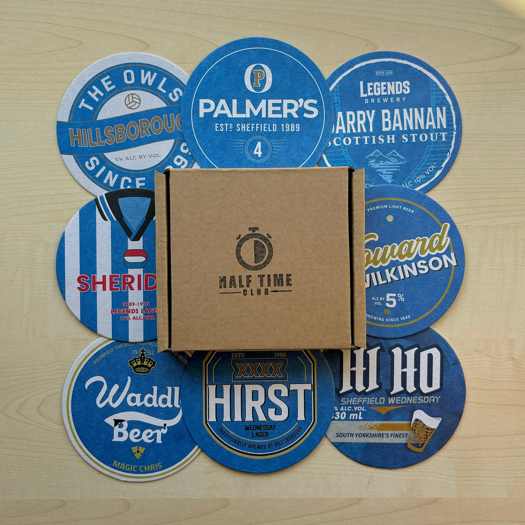 Sheffield Wednesday Beer Mats (8-Pack)
