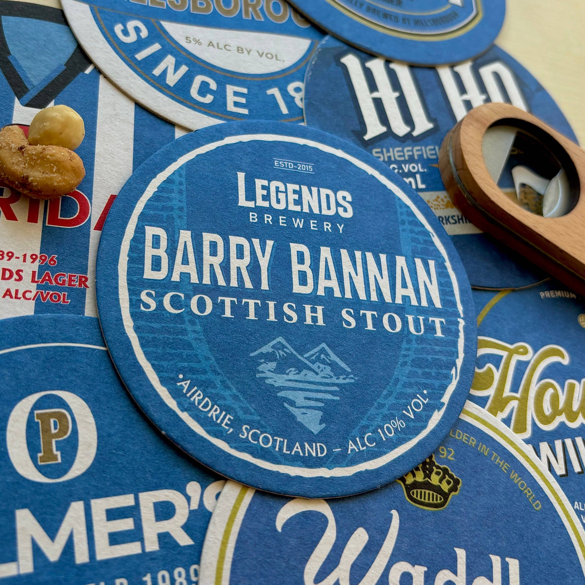 Sheffield Wednesday Beer Mats (8-Pack)