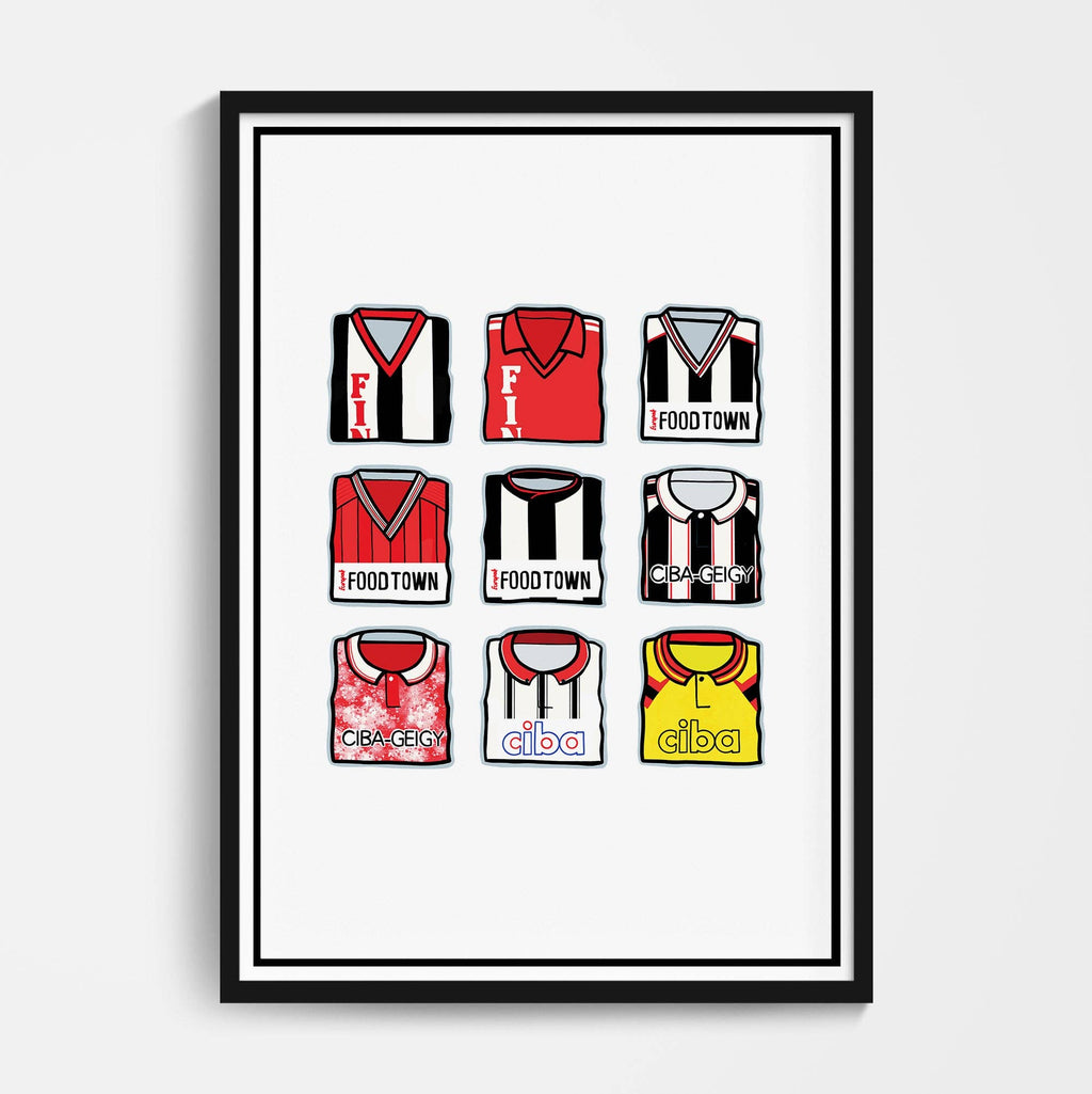 Grimsby Town Shirts Through the Years