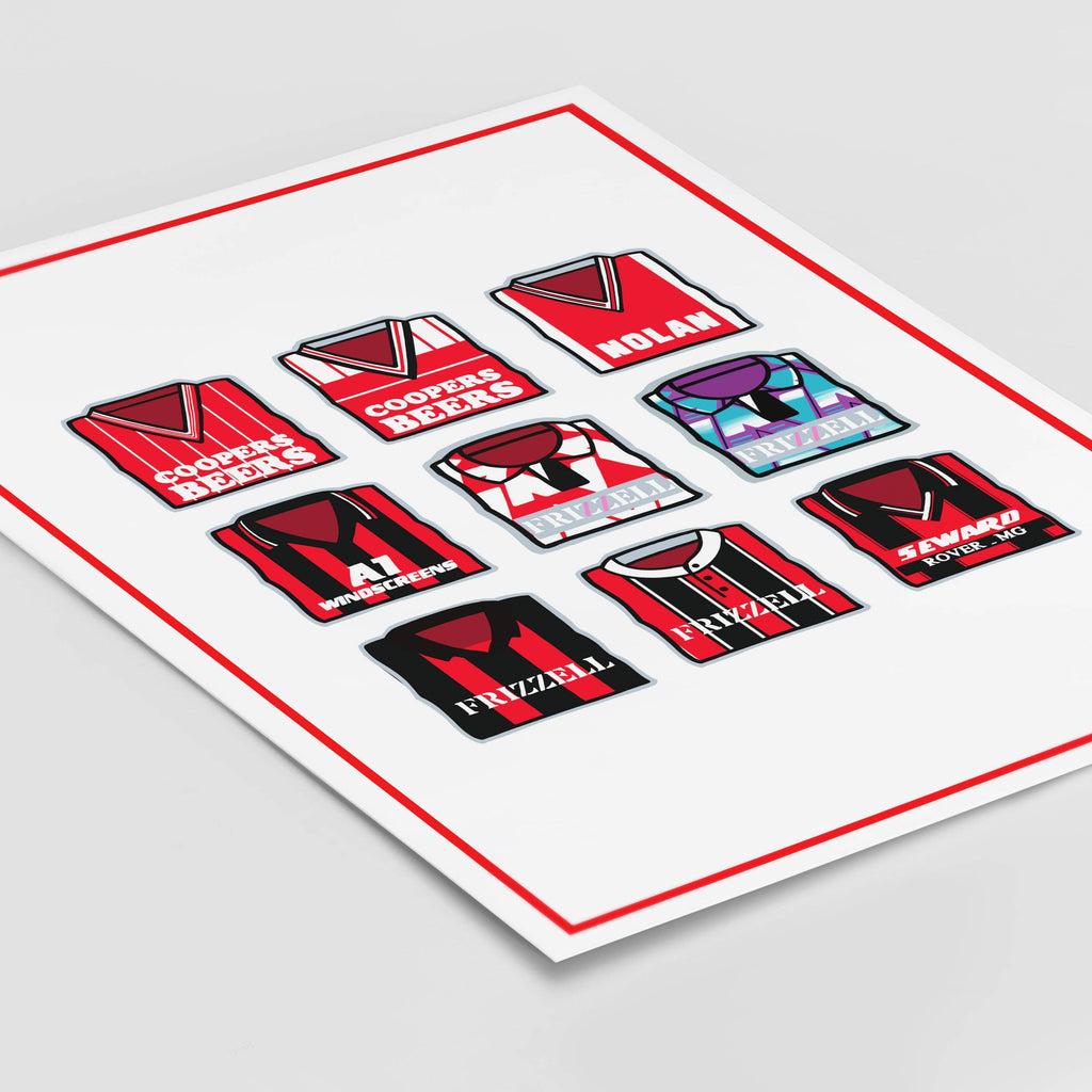 AFC Bournemouth Shirts Through the Years