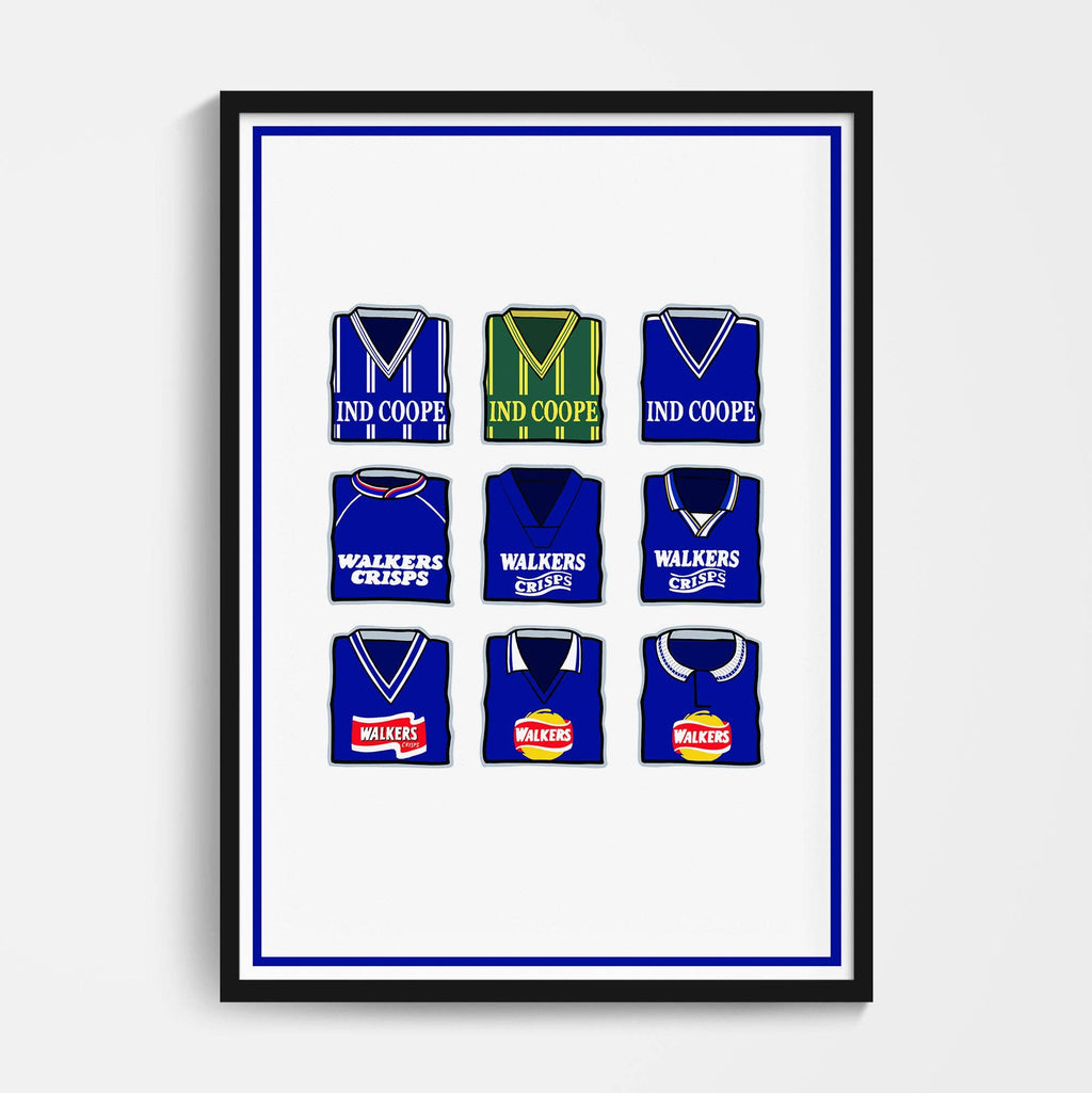 Leicester City Shirts Through the Years