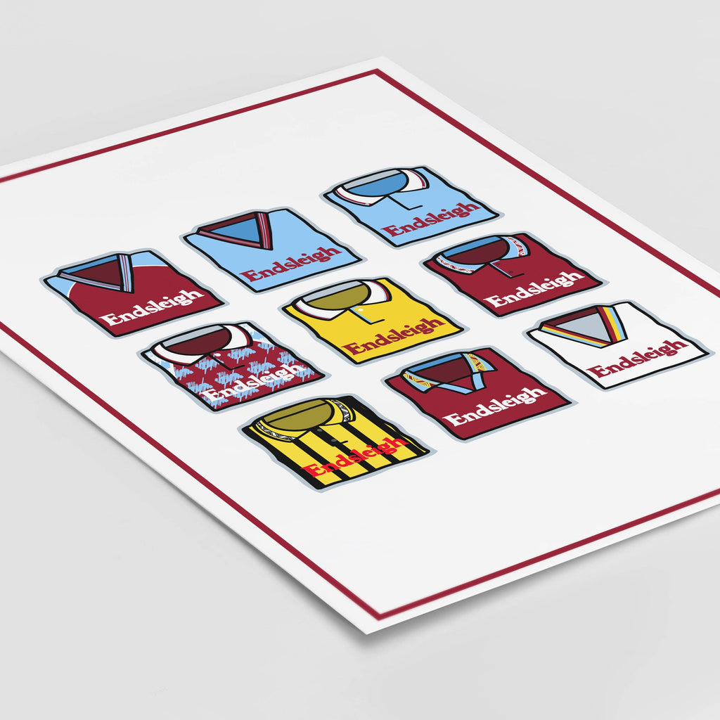 Burnley Shirts Through the Years