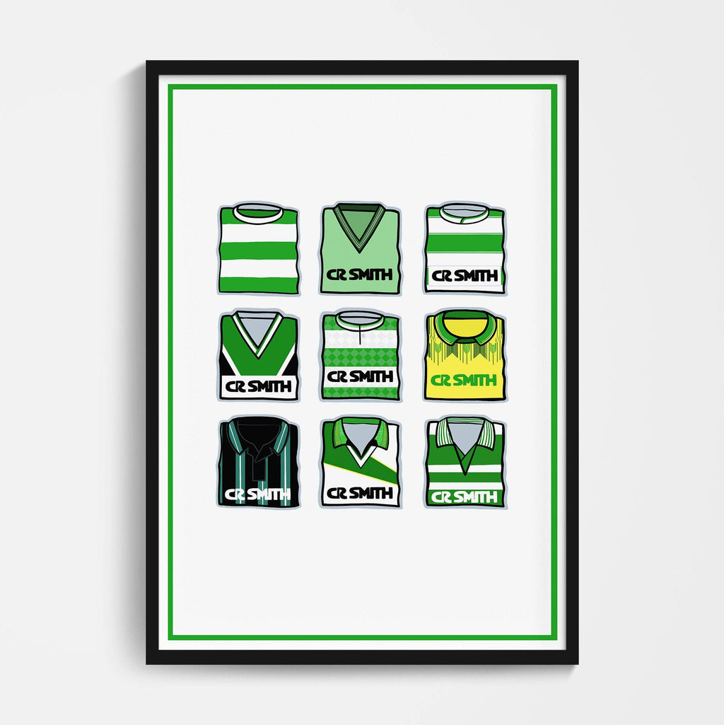 Celtic Shirts Through the Years