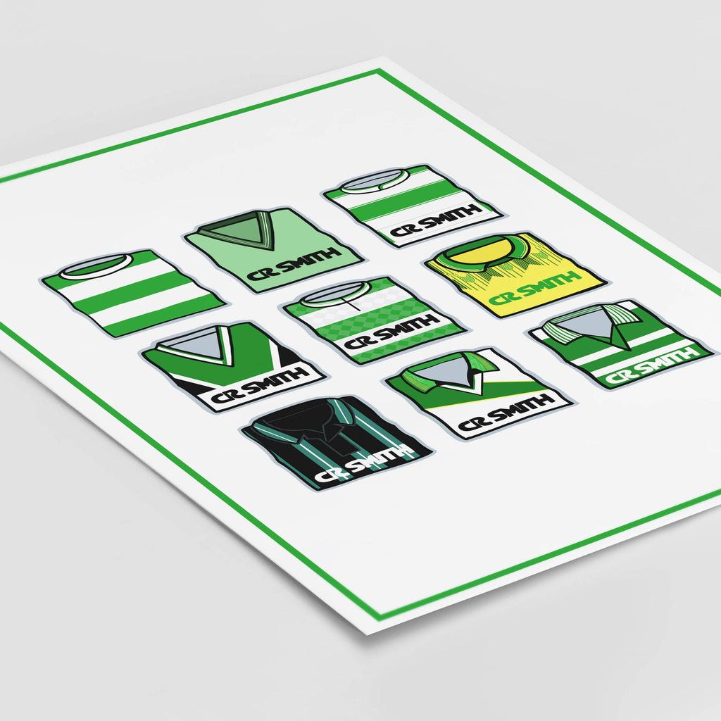 Celtic Shirts Through the Years