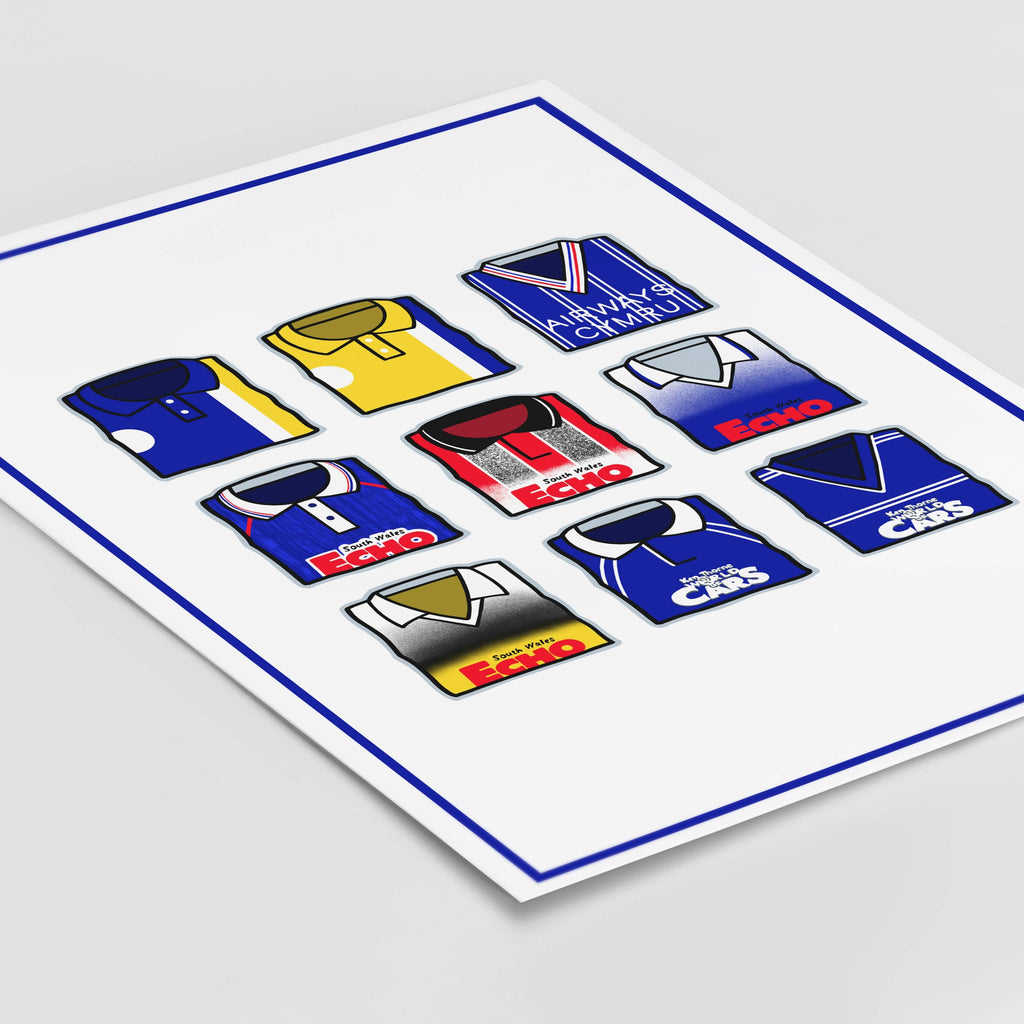 Cardiff City Shirts Through the Years