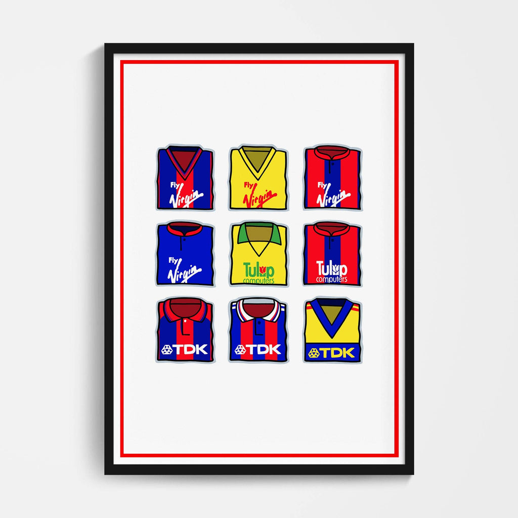 Crystal Palace Shirts Through the Years