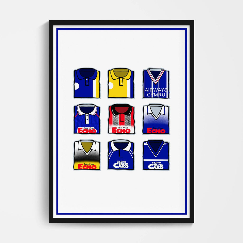 Cardiff City Shirts Through the Years