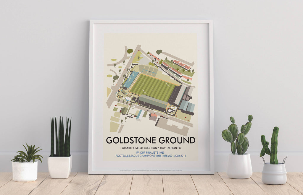 Goldstone Ground, Brighton & Hove Art Print