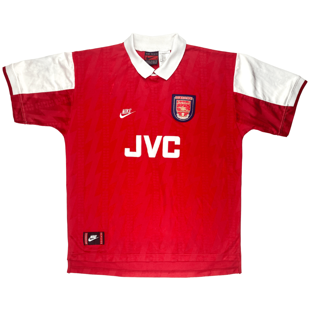 Arsenal Home Shirt (1994-96) | Vintage Arsenal Football Shirts