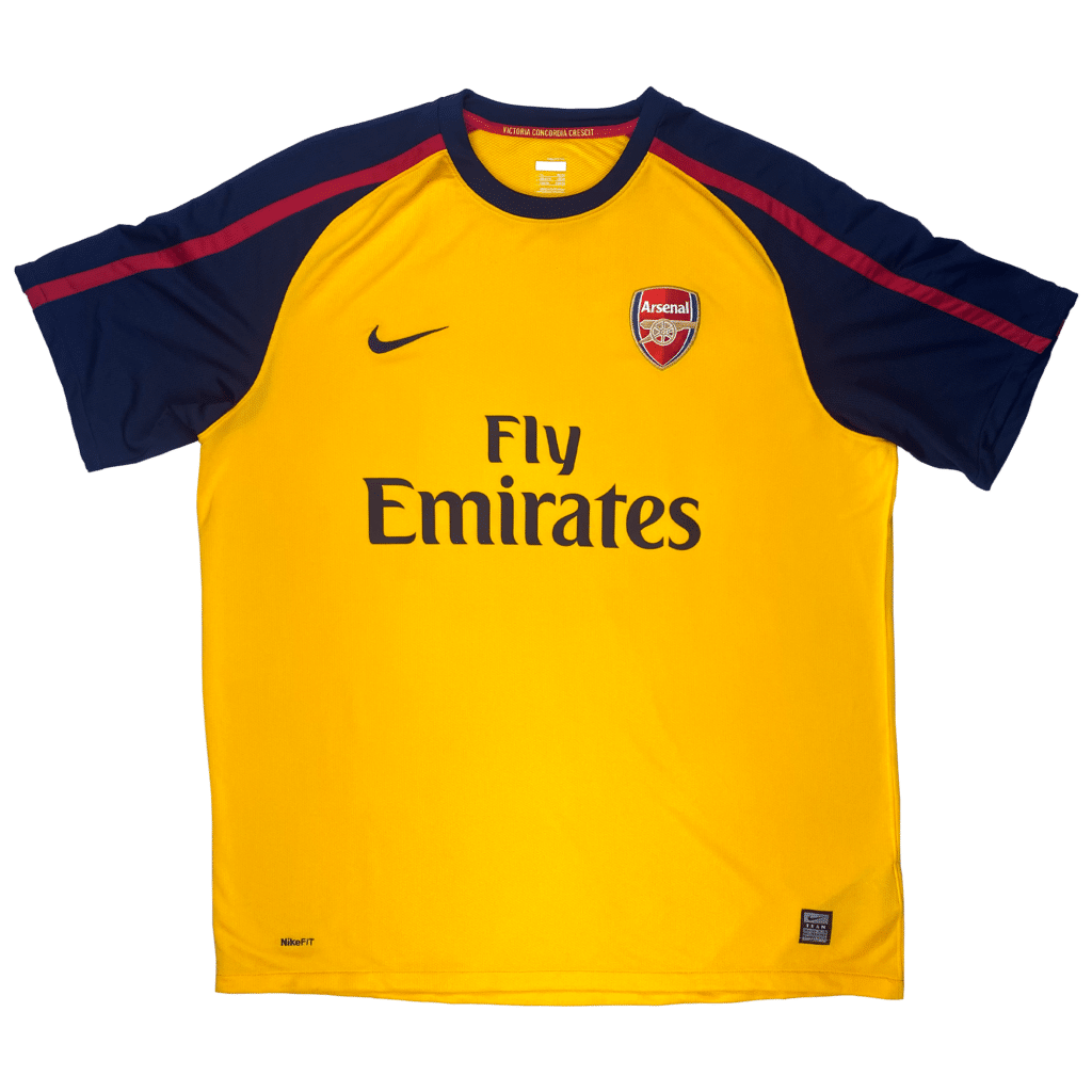 Arsenal Away Shirt (2008-09) | Arsenal Football Shirts with Tags