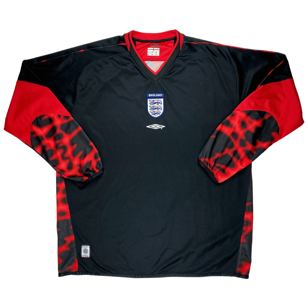 England Goalkeeper Away Shirt (2004) | Retro England Football Shirts