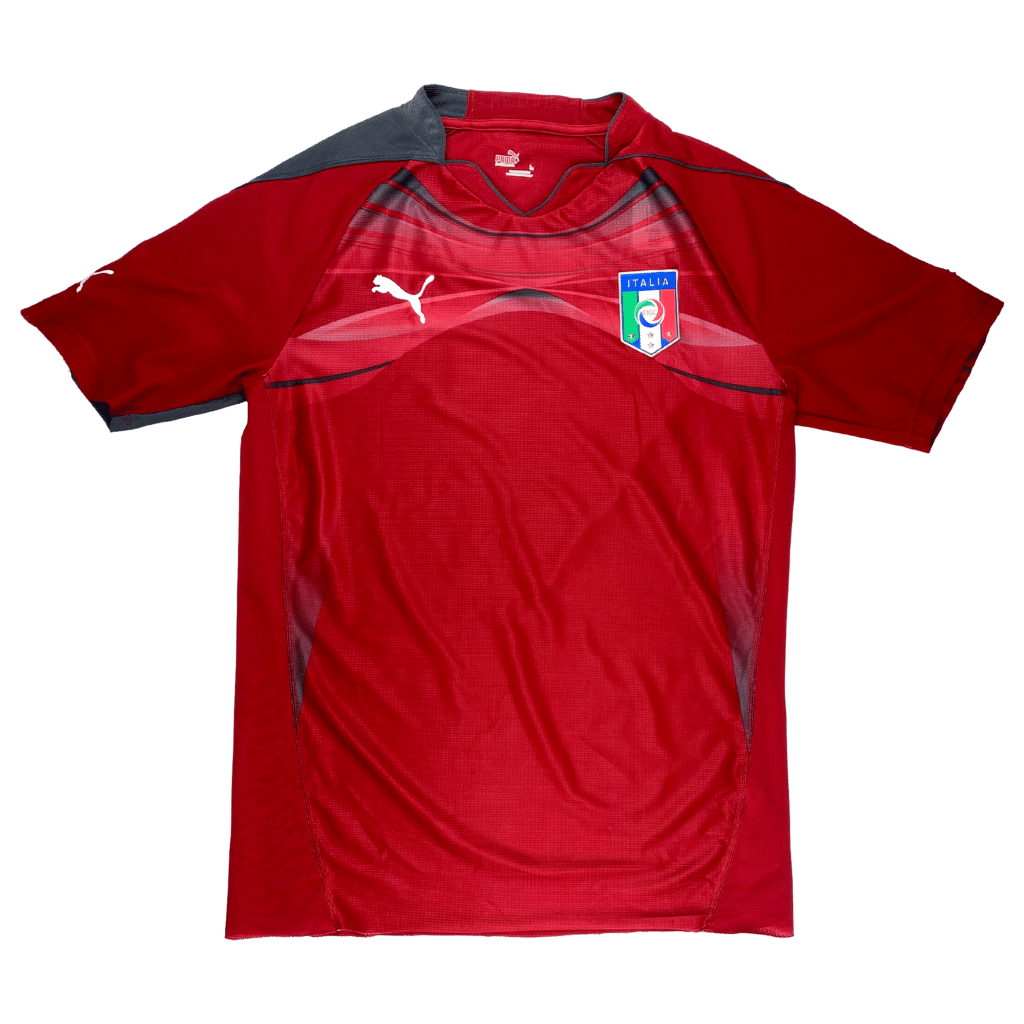 Italy Away Goalkeeper Shirt (2010) | Classic Goalkeeper Kits