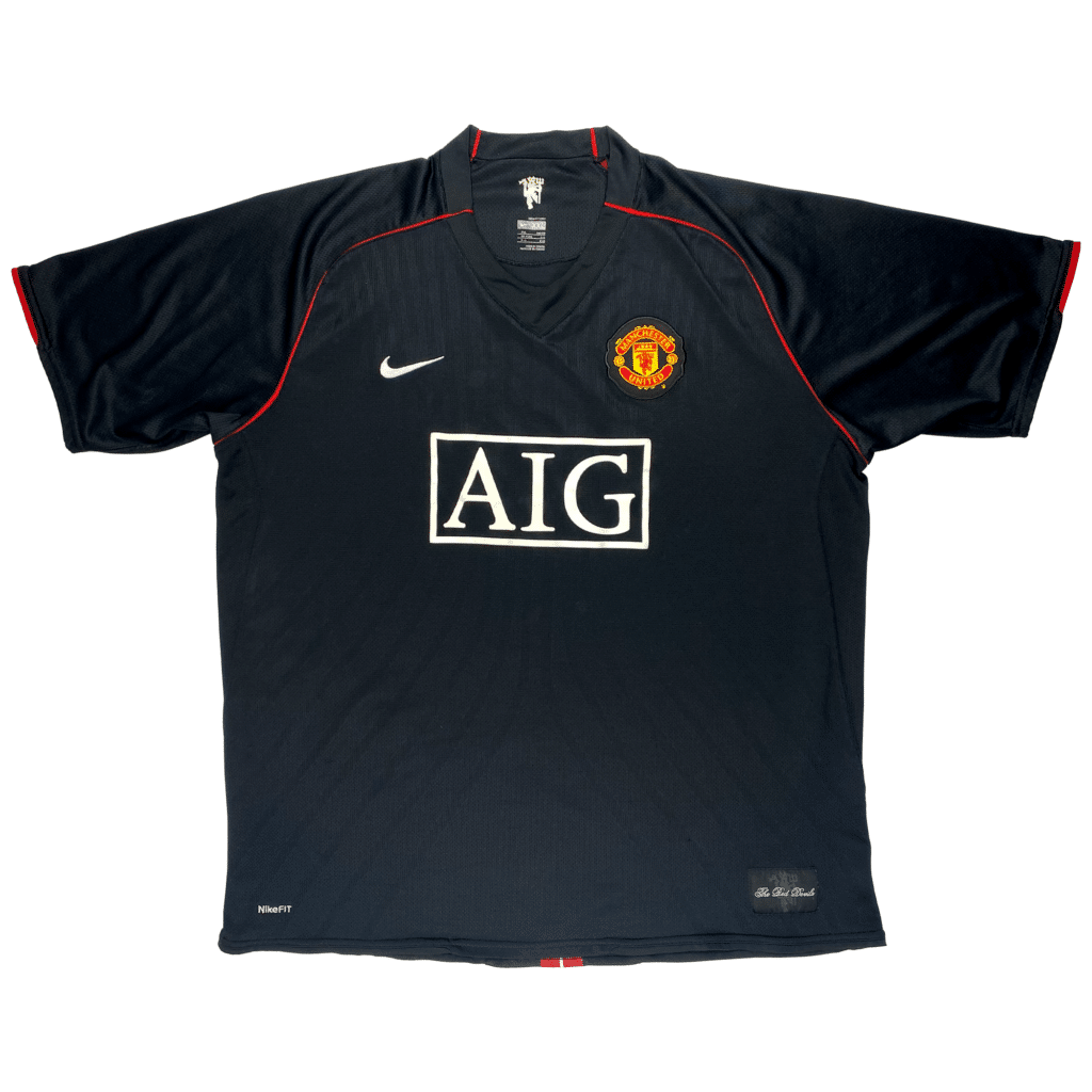 Manchester United Away Shirt (2007-08) | Classic Man Utd Football Shirts