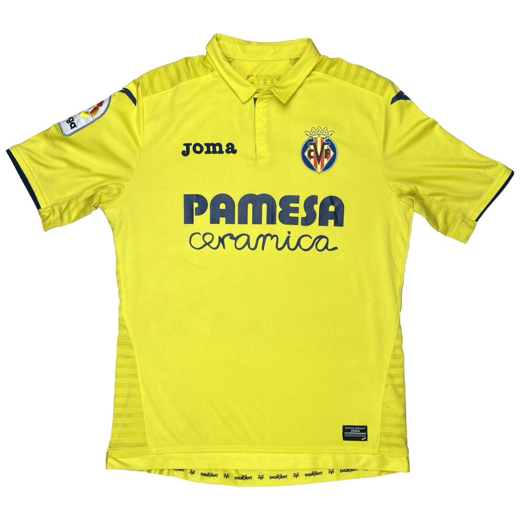 Villarreal Home Shirt (2016-17) | Spanish Football Shirts