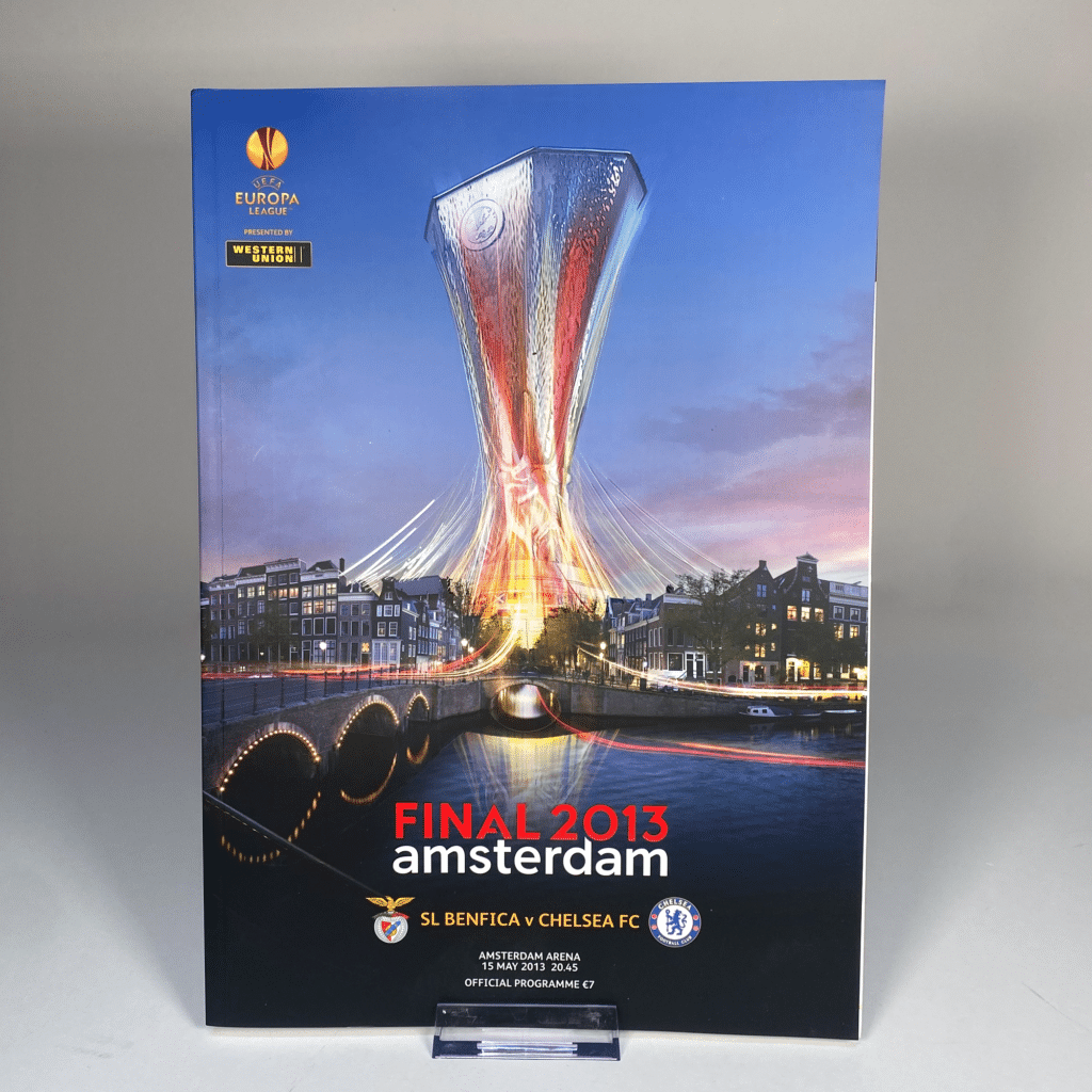 2013 UEFA Europa League Final Programme | Chelsea Memorabilia