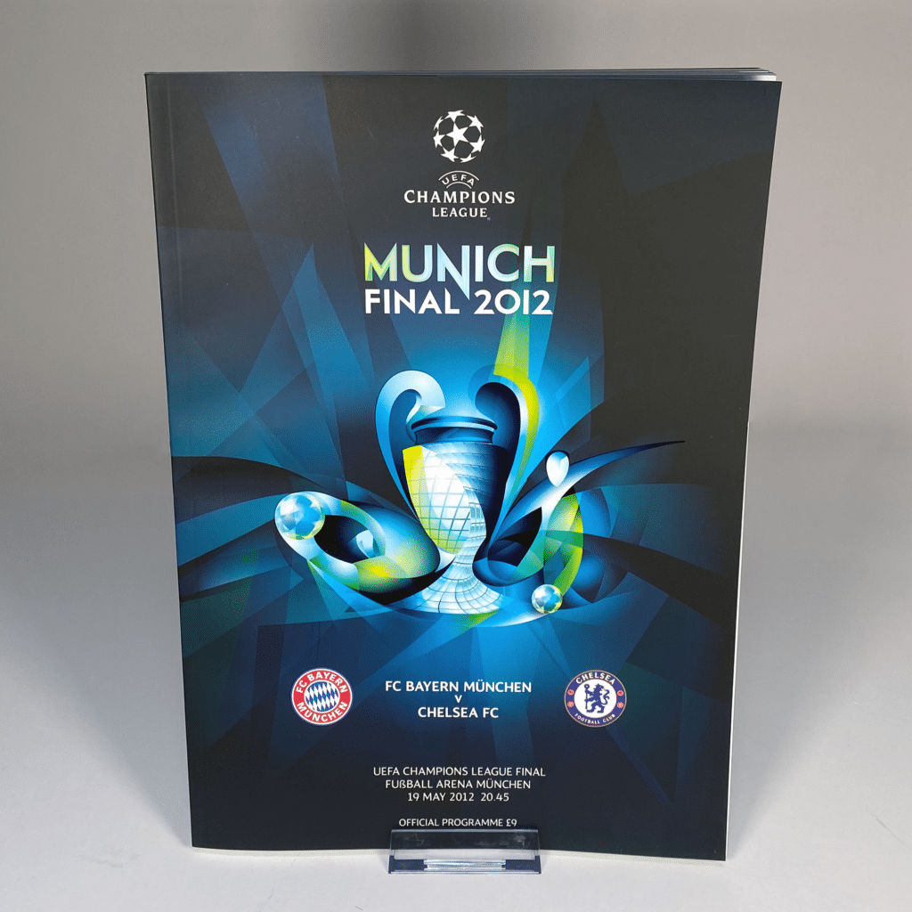 2012 UEFA Champions League Final Programme | Chelsea Memorabilia