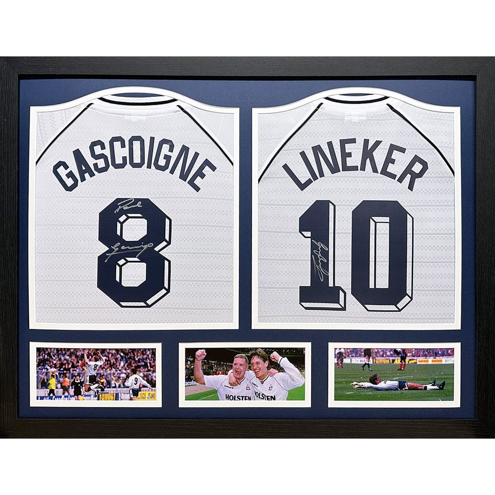 Tottenham Hotspur - Gary Lineker & Paul Gascoigne Signed Shirt