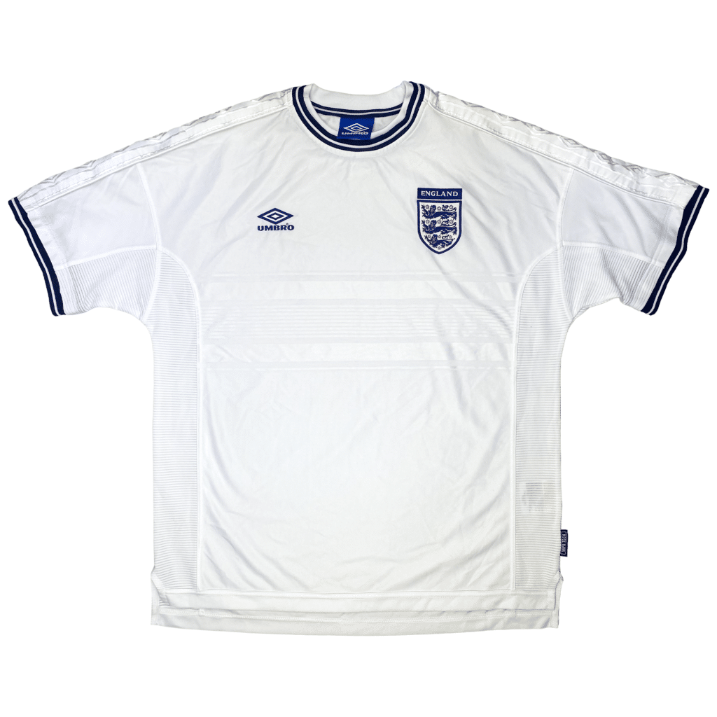 England Home Shirt (2000) | Classic England Football Shirts