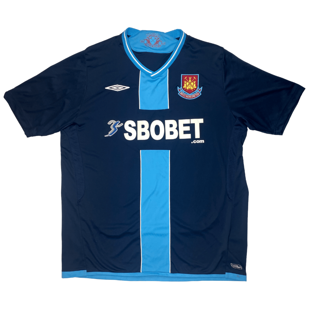 West Ham Away Shirt (2009-10) | Umbro Football Shirts