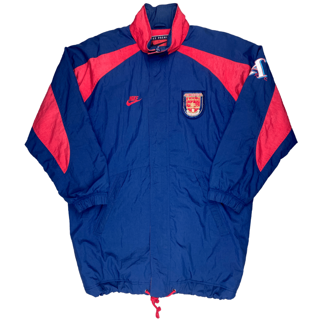 Arsenal Bench Jacket (1995-96) | Vintage Arsenal Jacket