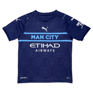 Manchester City Third Shirt (2021-22) | Football Shirts for Kids