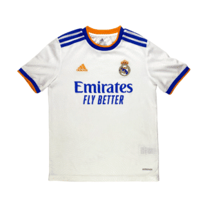 Real Madrid Home Shirt (2021-22) | Football Shirts for Kids