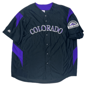 Colorado Rockies Jersey | Vintage Basketball Sportswear