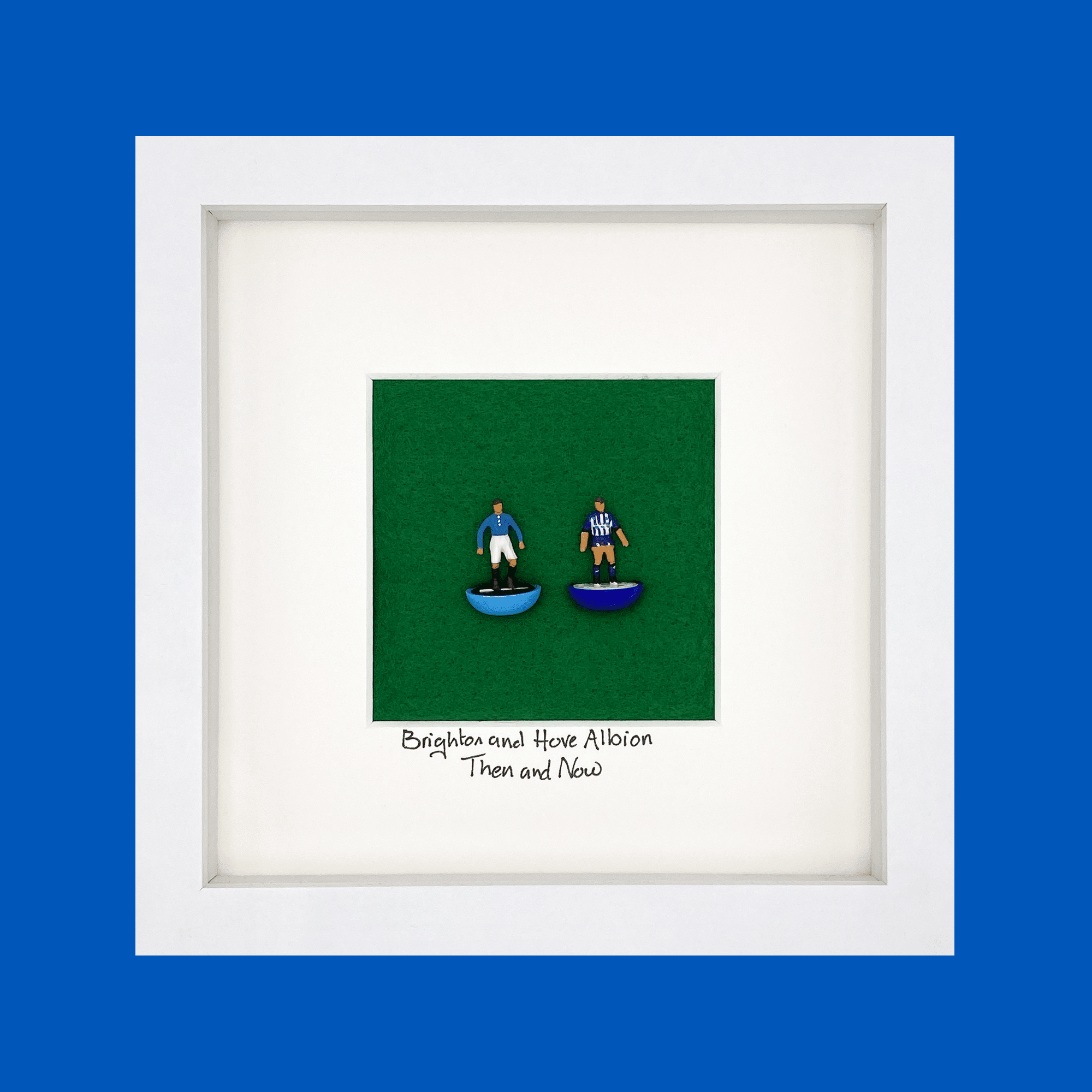 Brighton & Hove Albion - Then and Now | Special Football Gifts