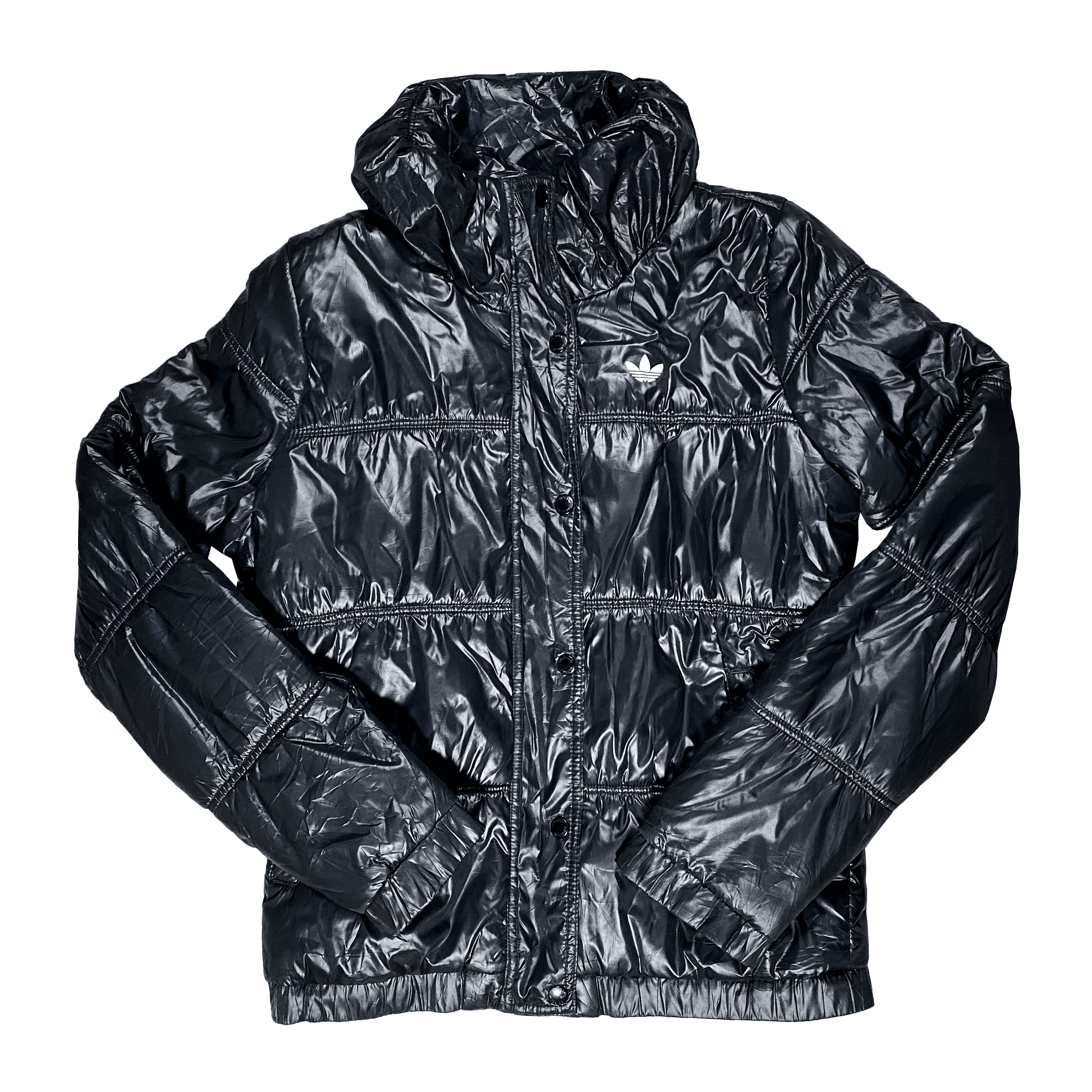 Black adidas Padded Jacket | Affordable Vintage Coats