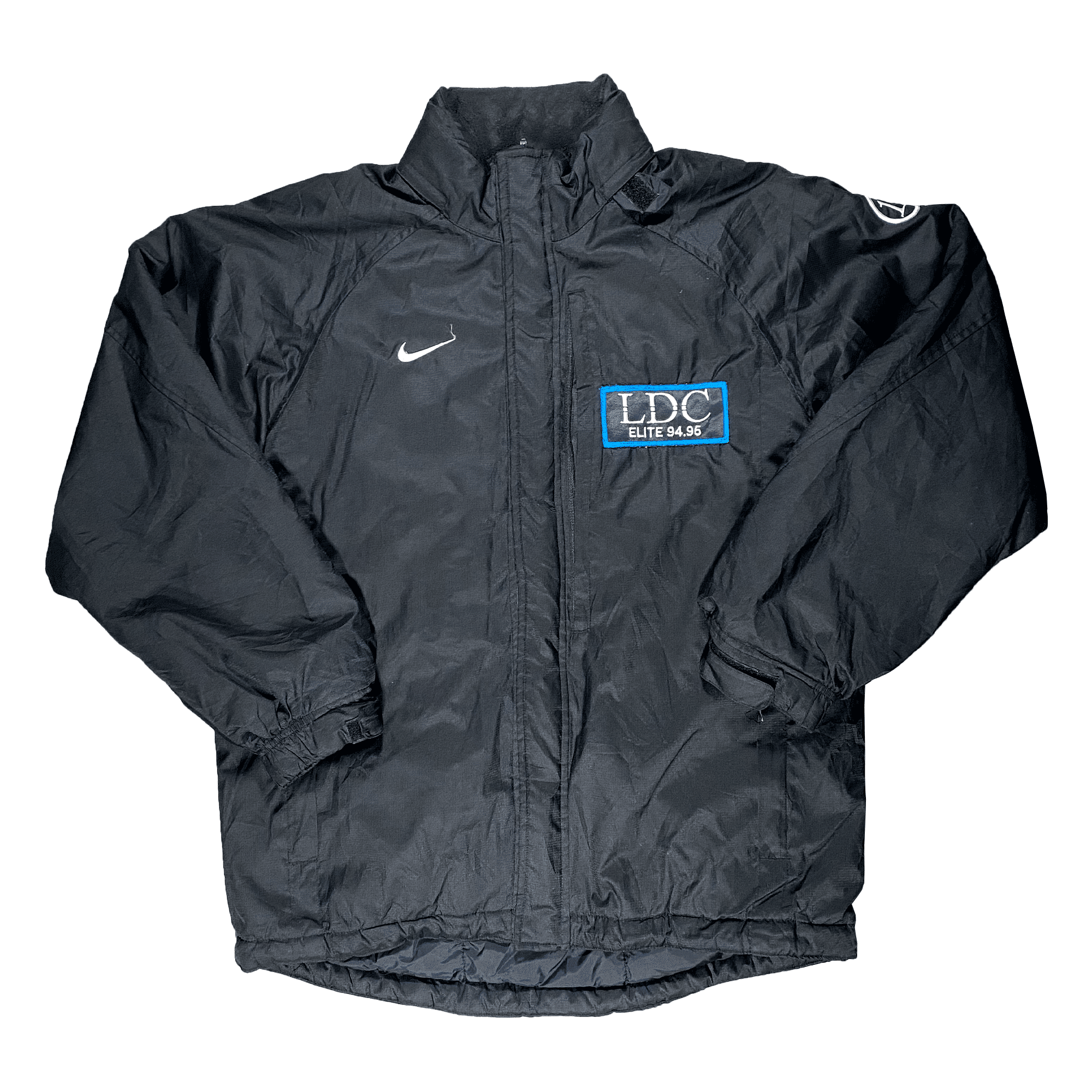 Black Nike Padded Jacket | Affordable Vintage Coats