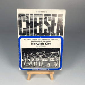 Chelsea vs Norwich City 1972 | Old Football Programmes