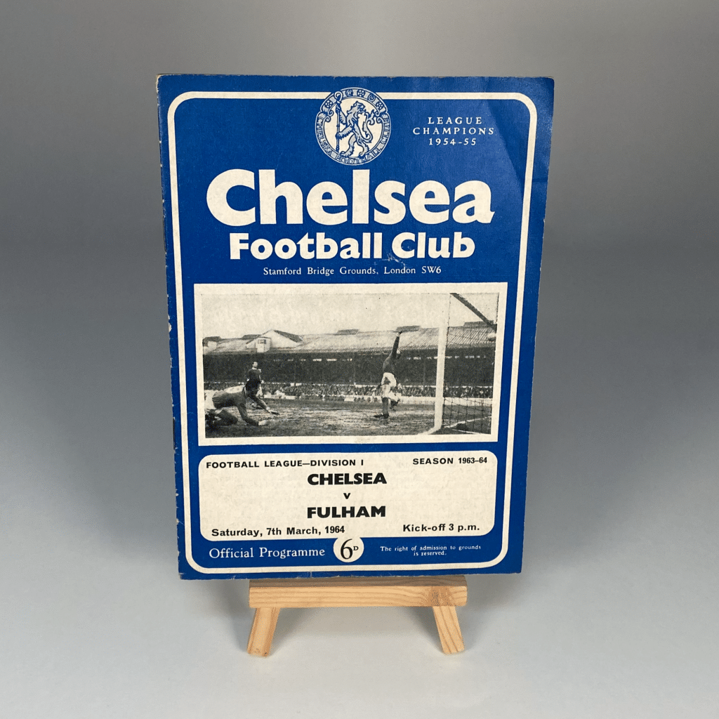 Chelsea vs Fulham 1964 | Vintage Football Programmes