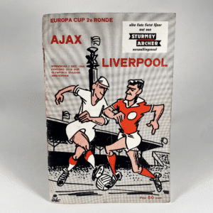 Ajax vs Liverpool 1966 | Rare Football Programmes