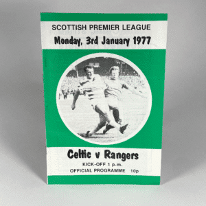 Celtic vs Rangers 1977 | Old Firm Football Programmes