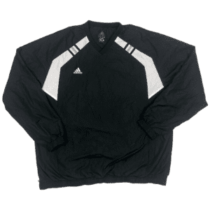 Black adidas Windbreaker | Affordable Vintage Sportswear