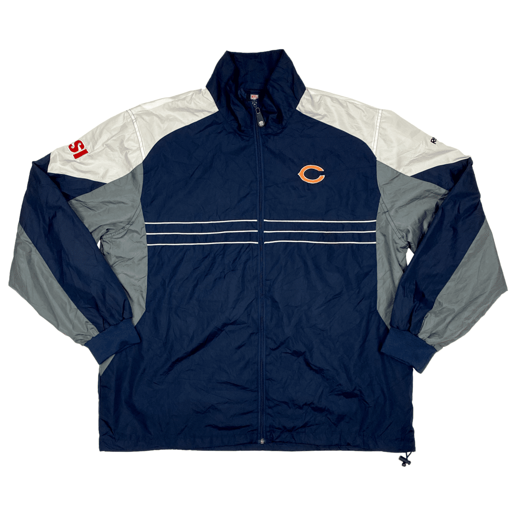 Chicago Bears Track Jacket | Affordable Vintage Sportswear