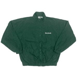 Green Reebok Lightweight Jacket | Affordable Vintage Jackets