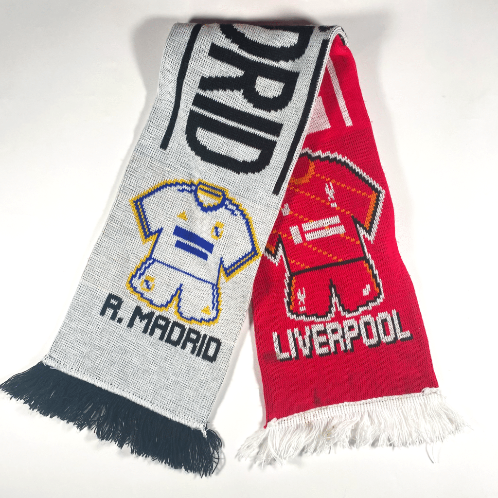 2022 Champions League Final Scarf | Vintage Football Scarves