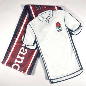 England Rugby Union Shirt Scarf | Vintage Rugby Scarves