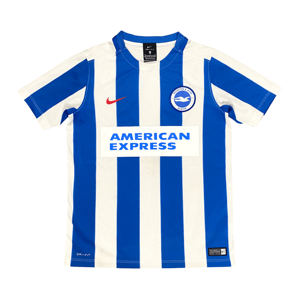 Brighton & Hove Albion Home Shirt (2016-17) | Kids' Football Shirts