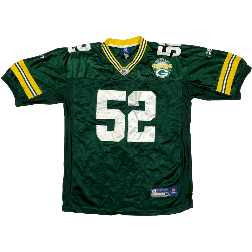 Green Bay Packers Jersey - Matthews 52 | Vintage NFL Clothing