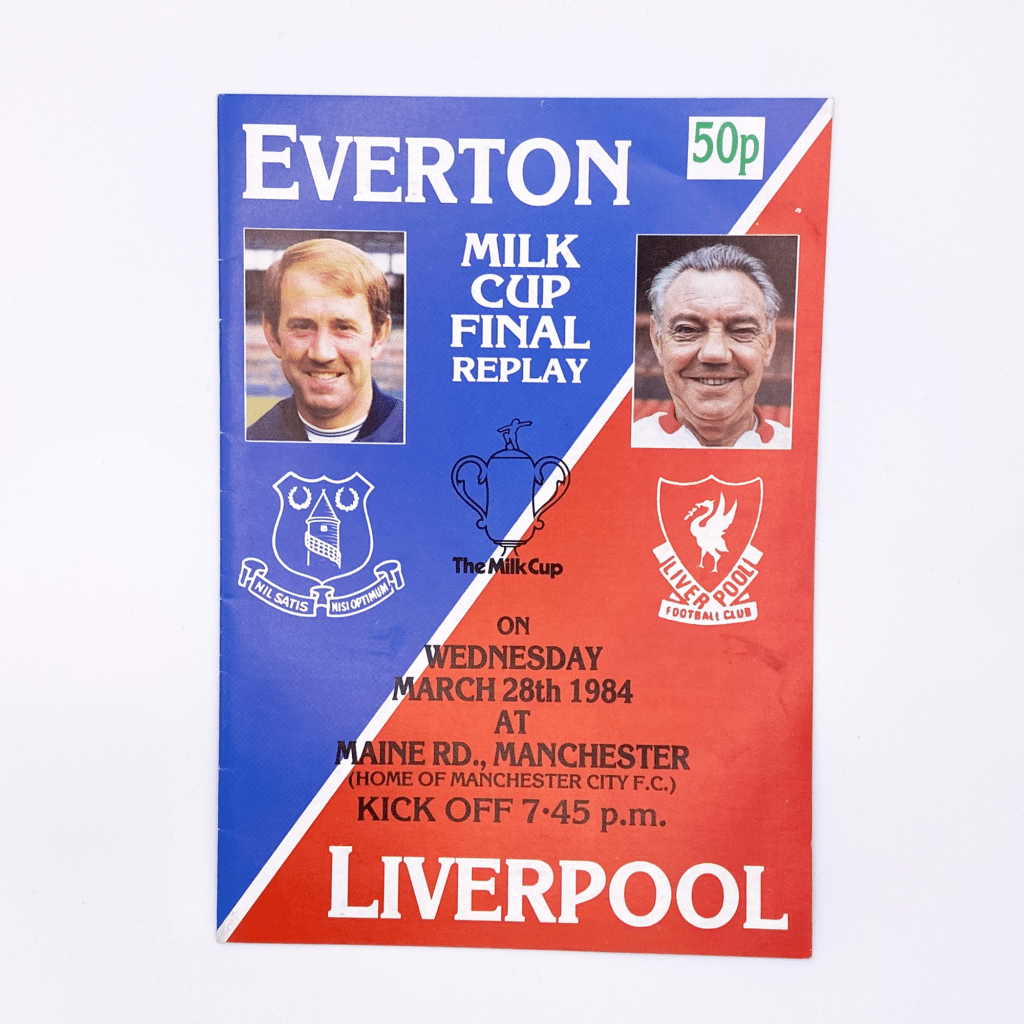 1984 League Cup Final Replay Programme | Football Programmes