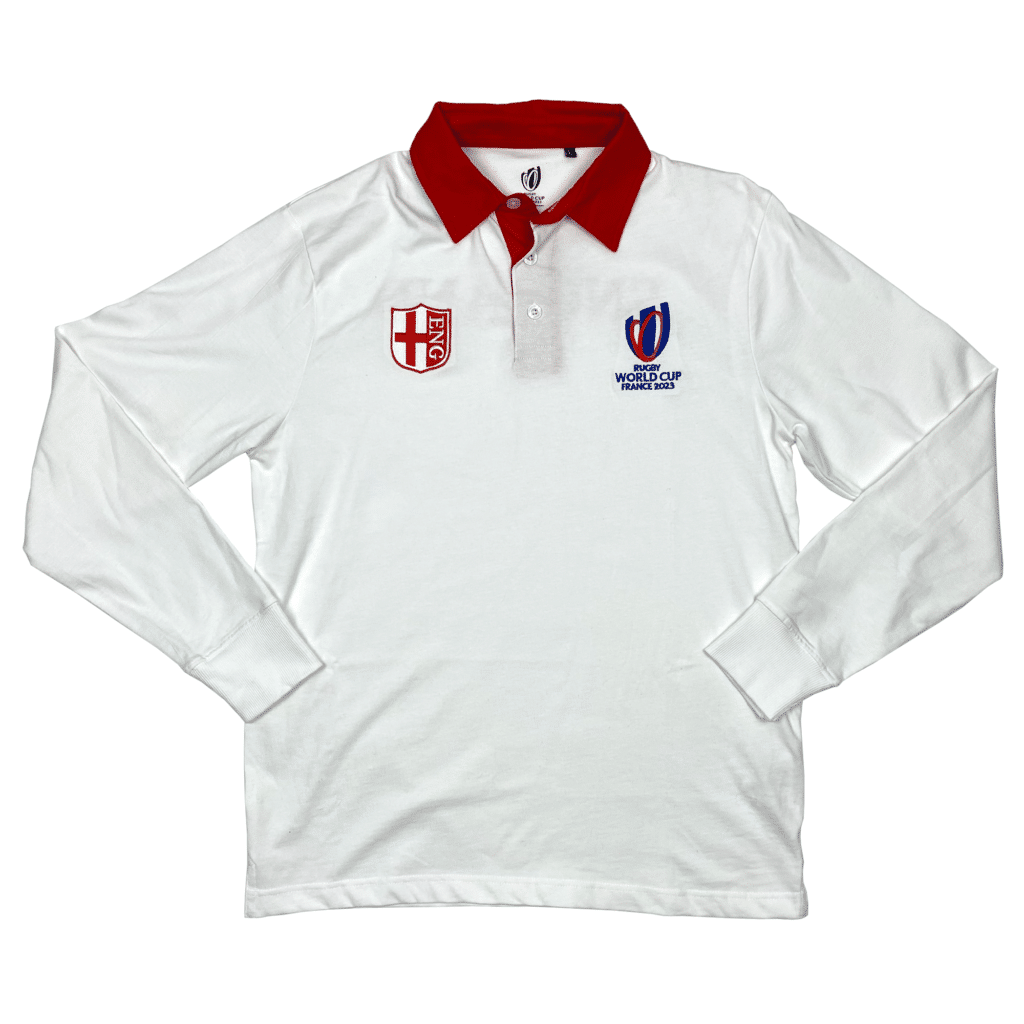 England Rugby Union Long Sleeve Polo | Affordable Rugby Clothing