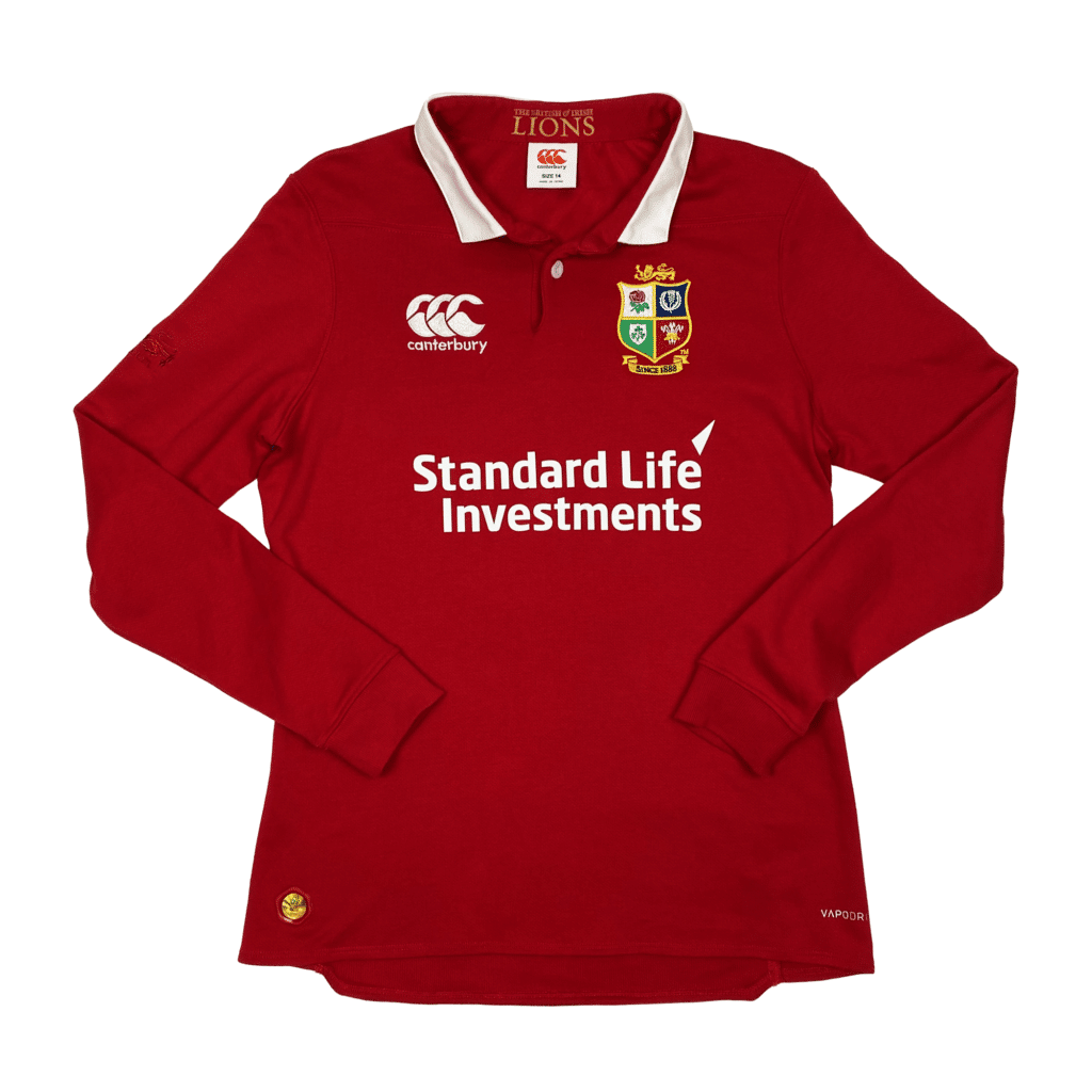 Red Lions Jersey (2007) | Vintage Rugby Clothing for Women