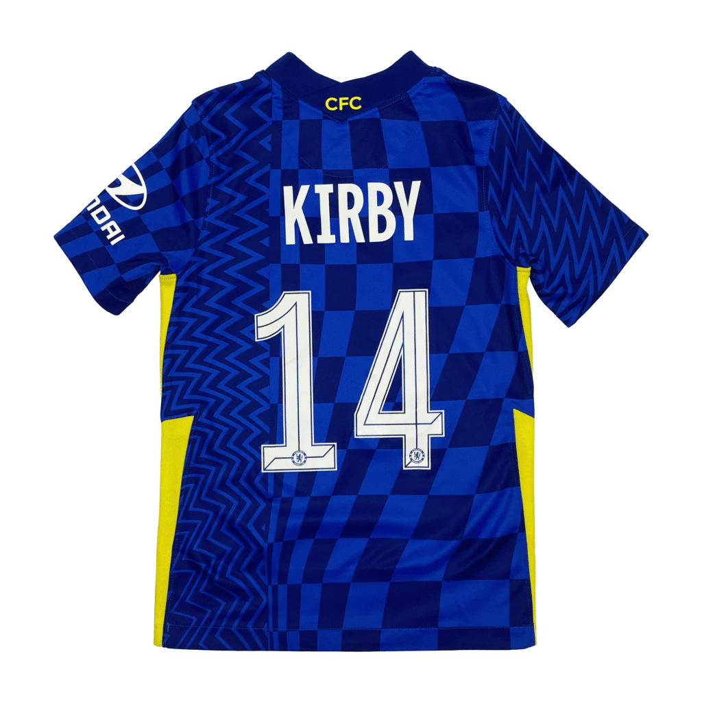 Chelsea Home Shirt (2021-22) - Kirby 14 | Kids' Football Shirts