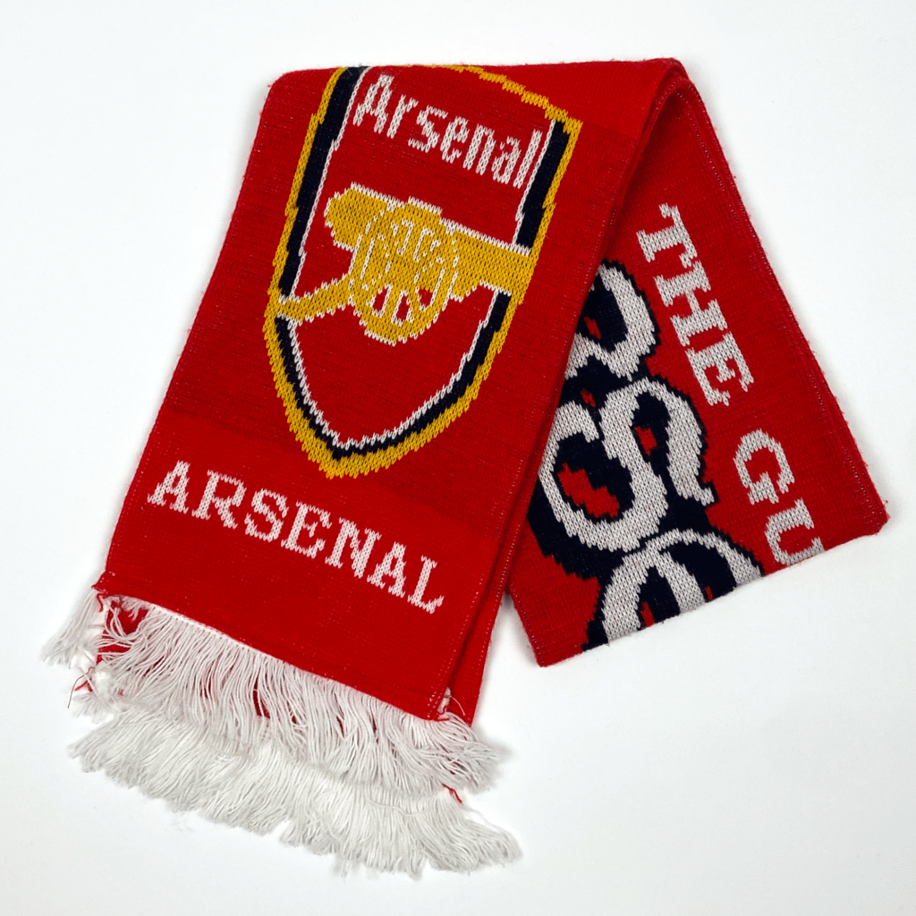 Arsenal 'The Gunners' Scarf | Vintage Football Scarves