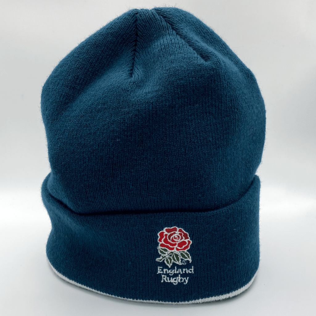 England Rugby Union Turquoise Beanie | Rugby Hats