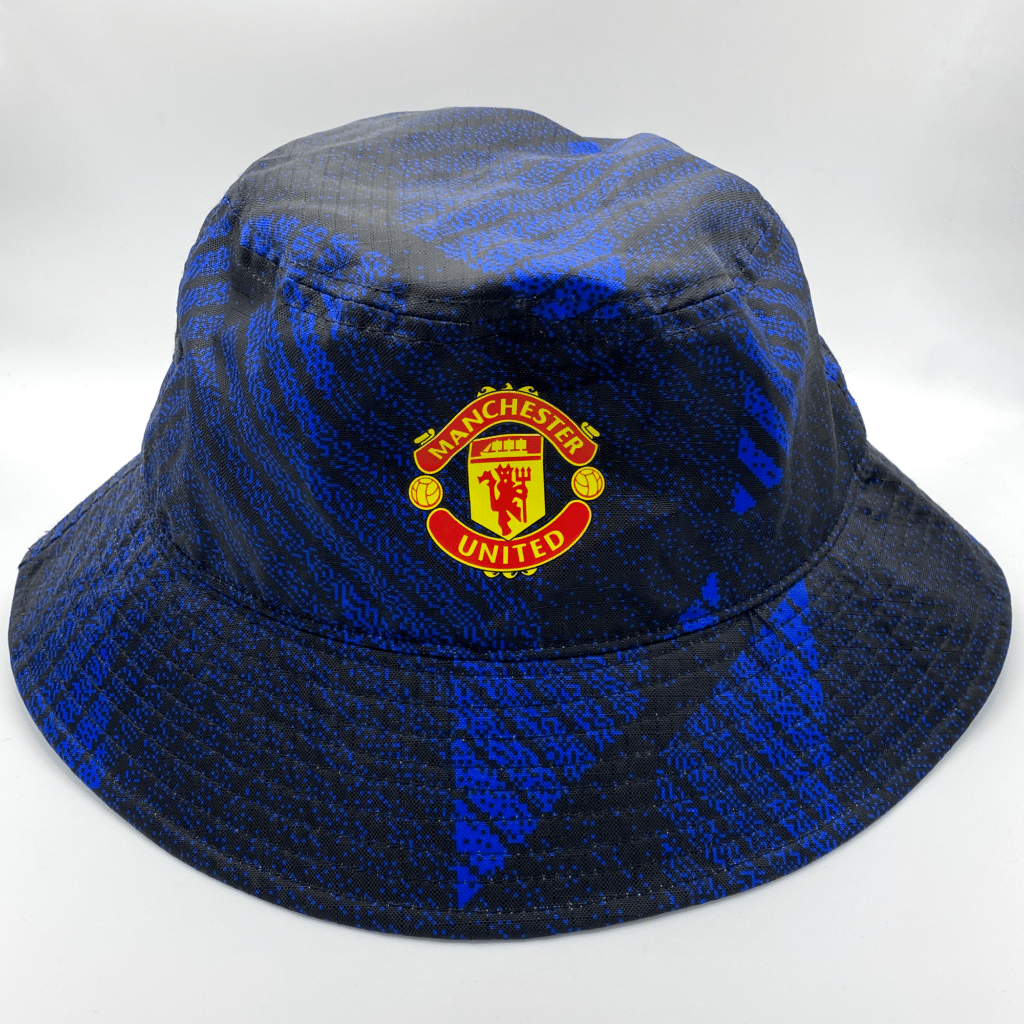 Blue and Black Manchester United Bucket Hat | Football Hats